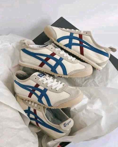 Onitsuka Tiger Mexico 66 White Blue Maroon 258 TOP BATCH UA - Image 4
