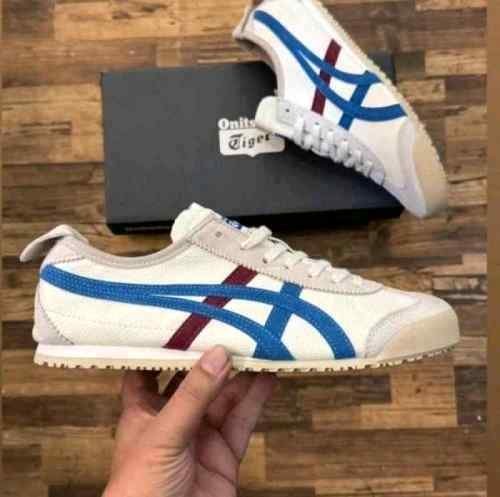 Onitsuka Tiger Mexico 66 White Blue Maroon 258 TOP BATCH UA - Image 3