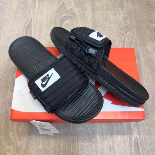 Nike Asuna Adjust Soft Cusion All Black Slides