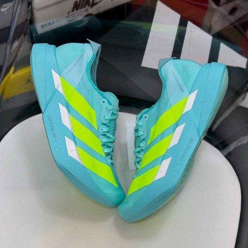 Adidas Adizero Adios Pro 4 Flash Aqua Lucid Lemon TOP BATCH UA - Image 3