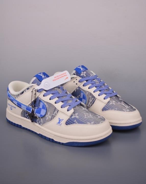 Nike SB Dunk X Louis Vuitton Blue TOP BATCH UA - Image 6