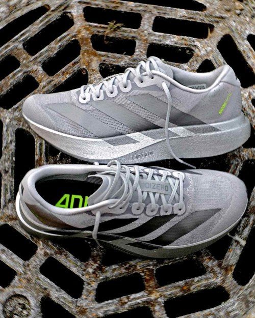 Adidas Adizero Evo SL Silver Metallic TOP BATCH UA - Image 4