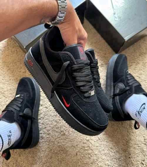 Nike airforce 1 black orange TOP BATCH UA - Image 3
