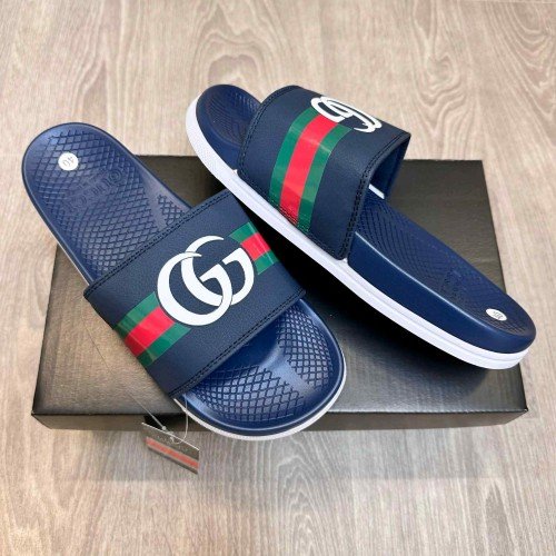 Gucci GG Soft Comfort Premium Blue Flip Flop
