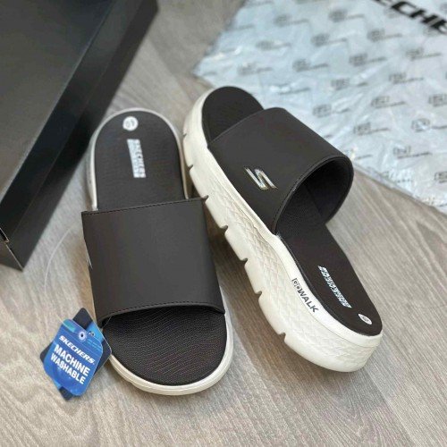 Skechers Go Walk Flex Premium Brown Flip Flop - Image 2