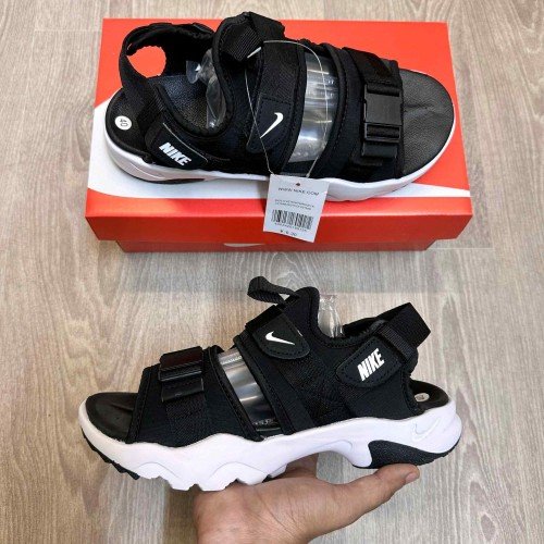 Nike Canyon Black White Premium Sports Sandal