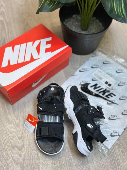 Nike Canyon Black White Premium Sports Sandal - Image 2
