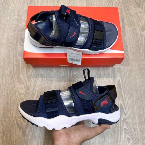 Nike Canyon Blue White Premium Sports Sandal