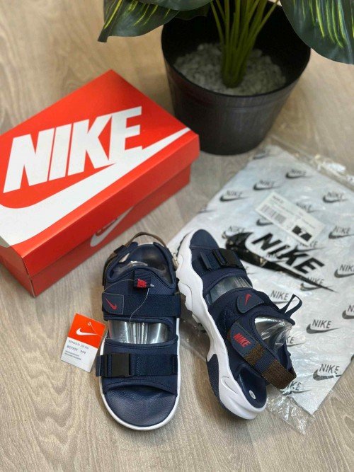 Nike Canyon Blue White Premium Sports Sandal - Image 2