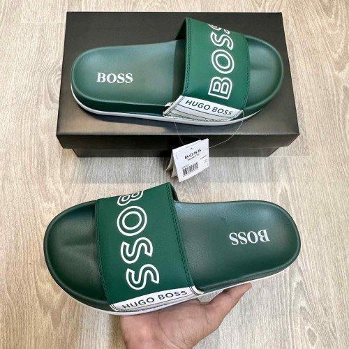 Hugo Boss Soft Cusion Premium Green Flip Flop