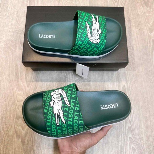 Lacoste Soft Cusion Premium Green White Flip Flop