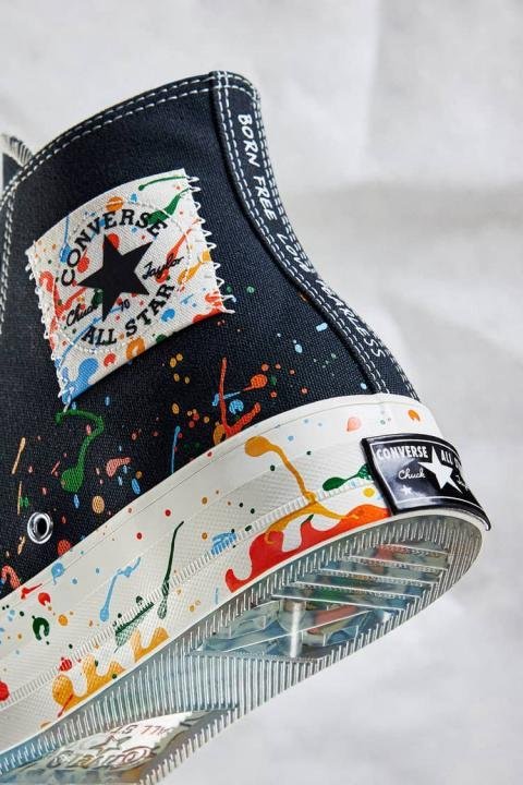 Converce x Roy Wang Chuck 70 Paint Splatter TOP BATCH UA - Image 5