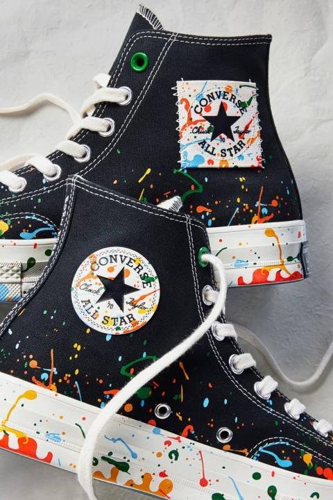 Converce x Roy Wang Chuck 70 Paint Splatter TOP BATCH UA - Image 6