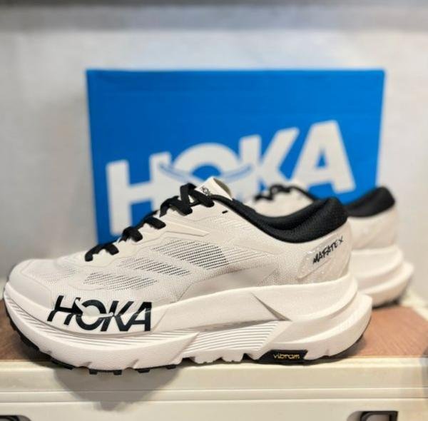 Hoka Mafate X Trail Runners White TOP BATCH UA - Image 4