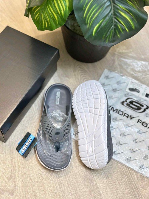 Skechers Go Recover Premium Grey White Simplex - Image 2