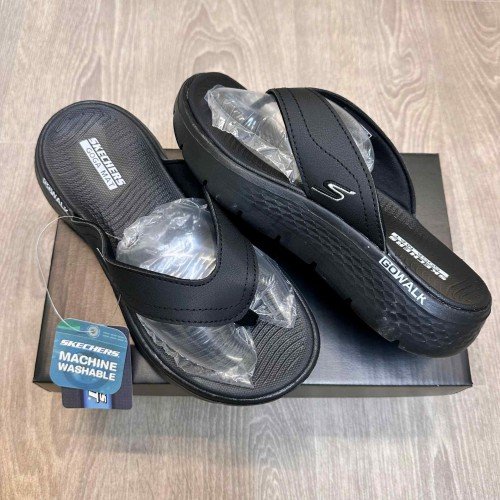 Skechers Go Walk Comfort Premium Full Black Simplex