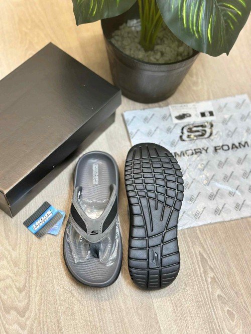 Skechers Go Recover Premium Grey Black Simplex - Image 2