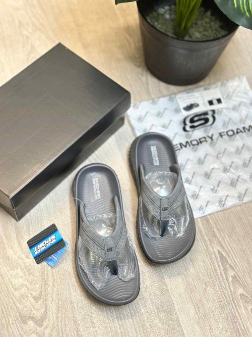 Skechers Go Recover Premium Grey Black Simplex - Image 2