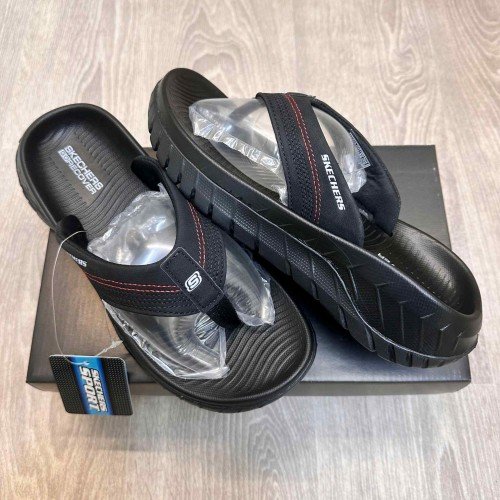 Skechers Go Recover Premium All Black Simplex