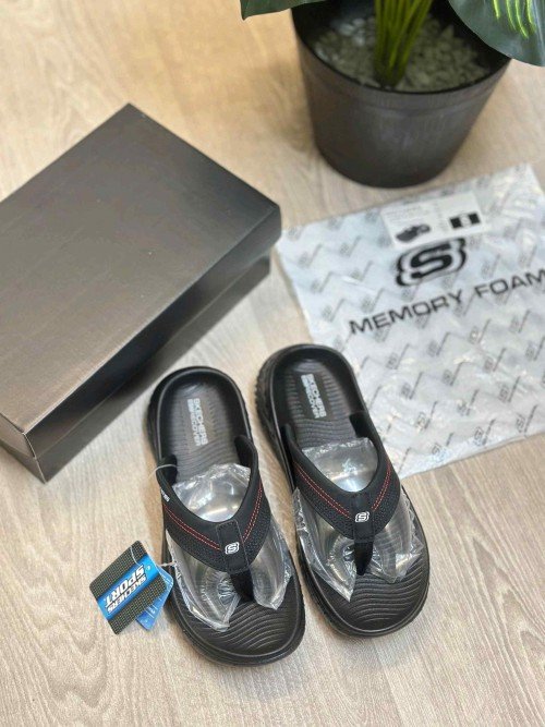 Skechers Go Recover Premium All Black Simplex - Image 2