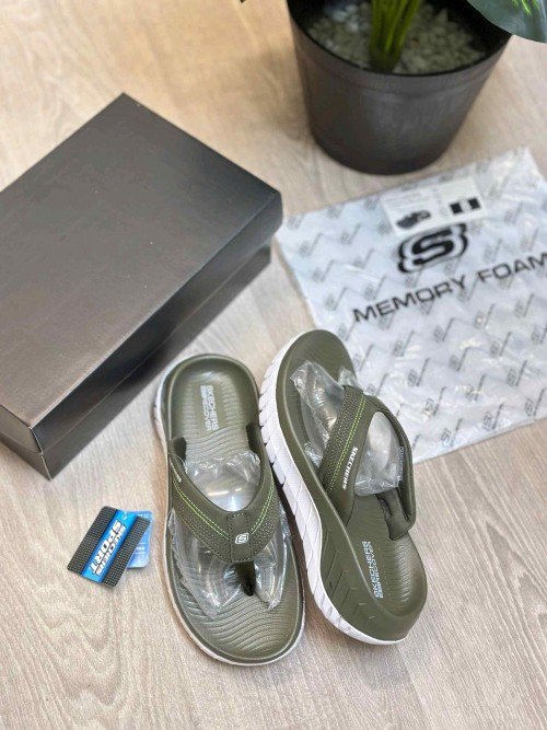 Skechers Go Recover Premium Green White Simplex - Image 2