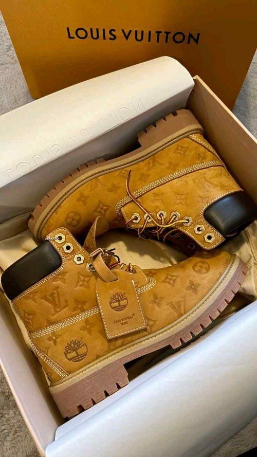 Louis Vuitton X Timberland Ankle Boots TOP BATCH UA - Image 2