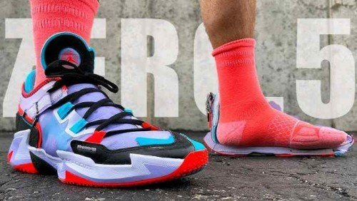 Nike Jordan Why Not Zer0.5 GS Basketball Shoes 485 TOP BATCH UA - Image 4