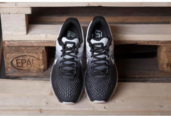 Nike Air Max 2017 White Black running shoes TOP BATCH UA - Image 3