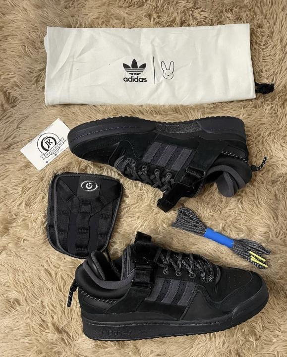 Adidas Bad Bunny Forum Black TOP BATCH UA - Image 2