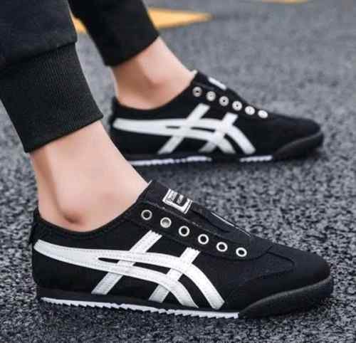 Onitsuka Tiger Slip on Black White 282 TOP BATCH UA - Image 3