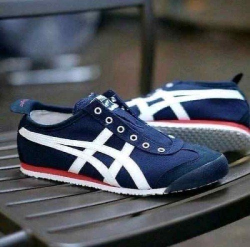 Onitsuka Tiger Slip on Navy Blue White 283 TOP BATCH UA - Image 4