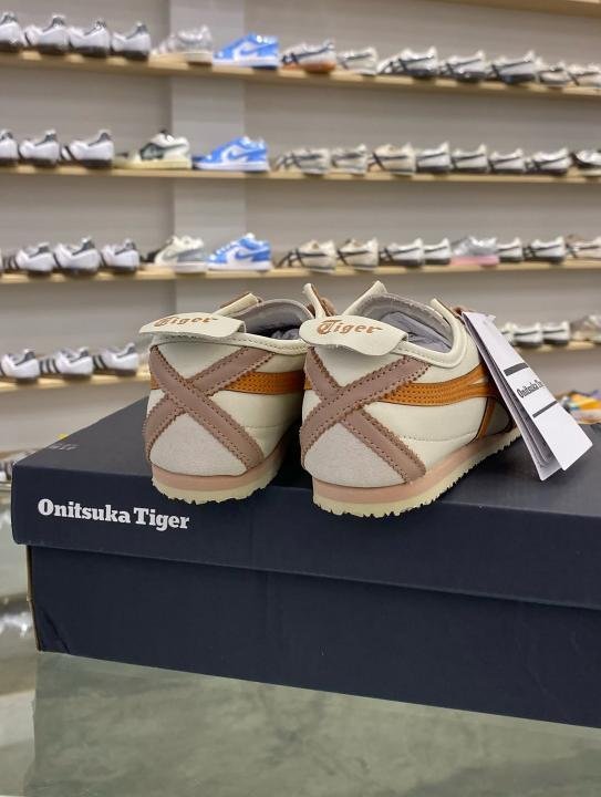 Onitsuka Tiger Mexico 66 Birch and Rust Orange TOP BATCH UA - Image 3