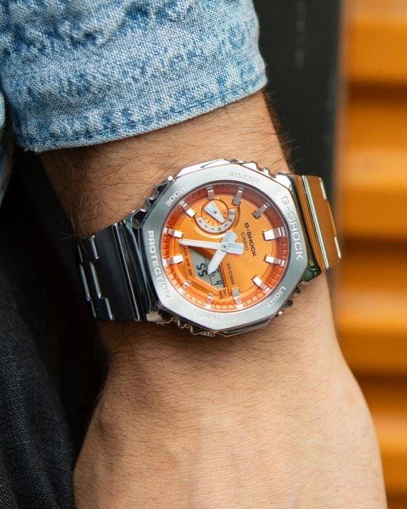 G-Shock Steel Series – Vibrant Orange Dial Edition - Image 3