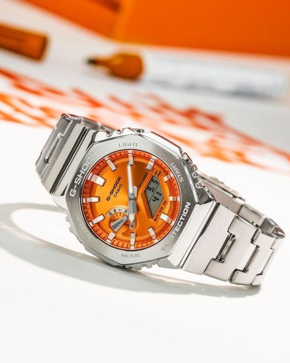 G-Shock Steel Series – Vibrant Orange Dial Edition - Image 2