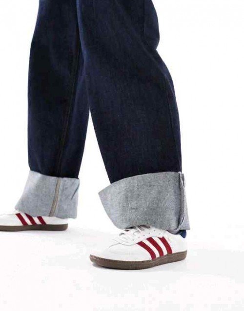 Adidas Samba OG Core White Victory Red  TOP BATCH UA - Image 4