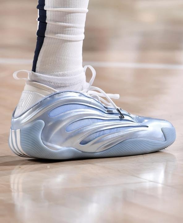 ADIDAS HARDEN VOLUME 9 GLOW BLUE TOP BATCH UA - Image 5