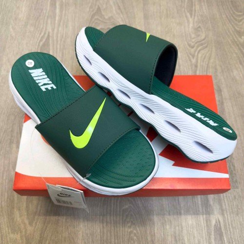 Nike Classic Cloud Sole Premium Green White Flip-Flop
