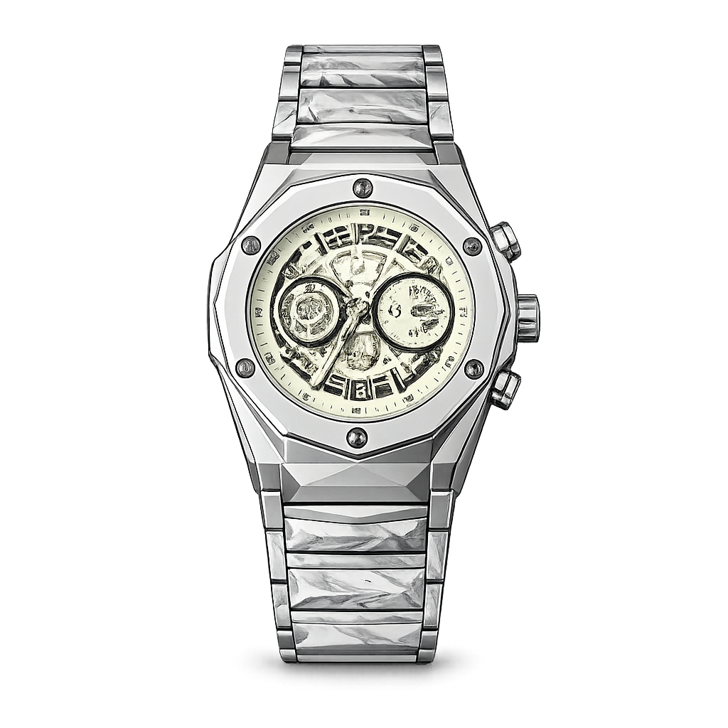 Hublot Big Bang Tourbillion Silver-White