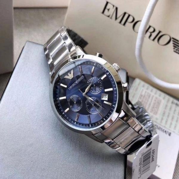 Emporio Armani Classic Silver-Blue - Image 3