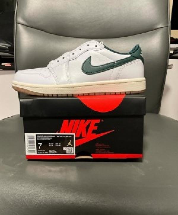 Air Jordan 1 Low OG Oxidized Green fixed TOP BATCH UA - Image 3