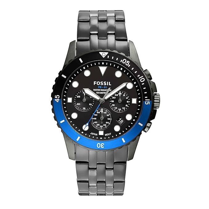 Fossil Fb 03 Black Metal Watch
