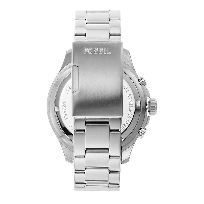 Fossil Fb 03 silver Blue Metal Watch - Image 3