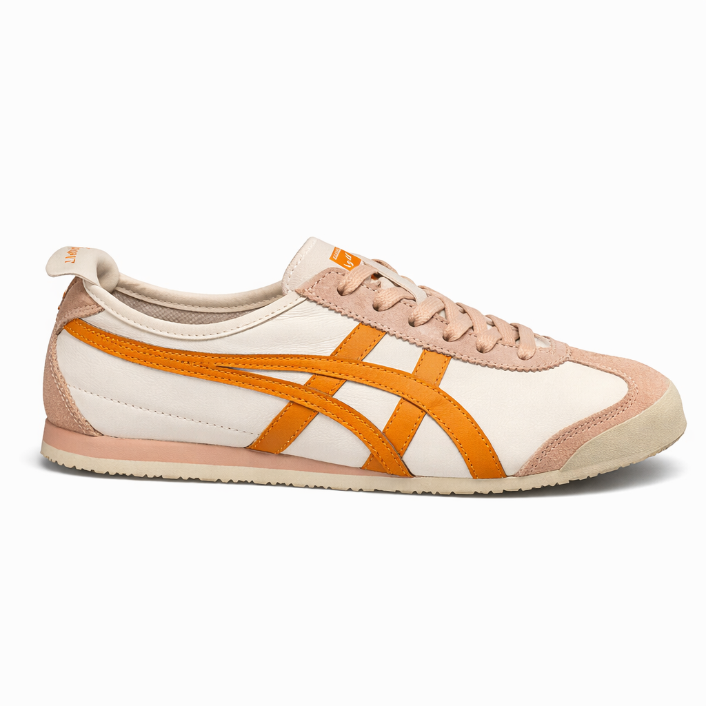 Onitsuka Tiger Mexico 66 Birch and Rust Orange TOP BATCH UA