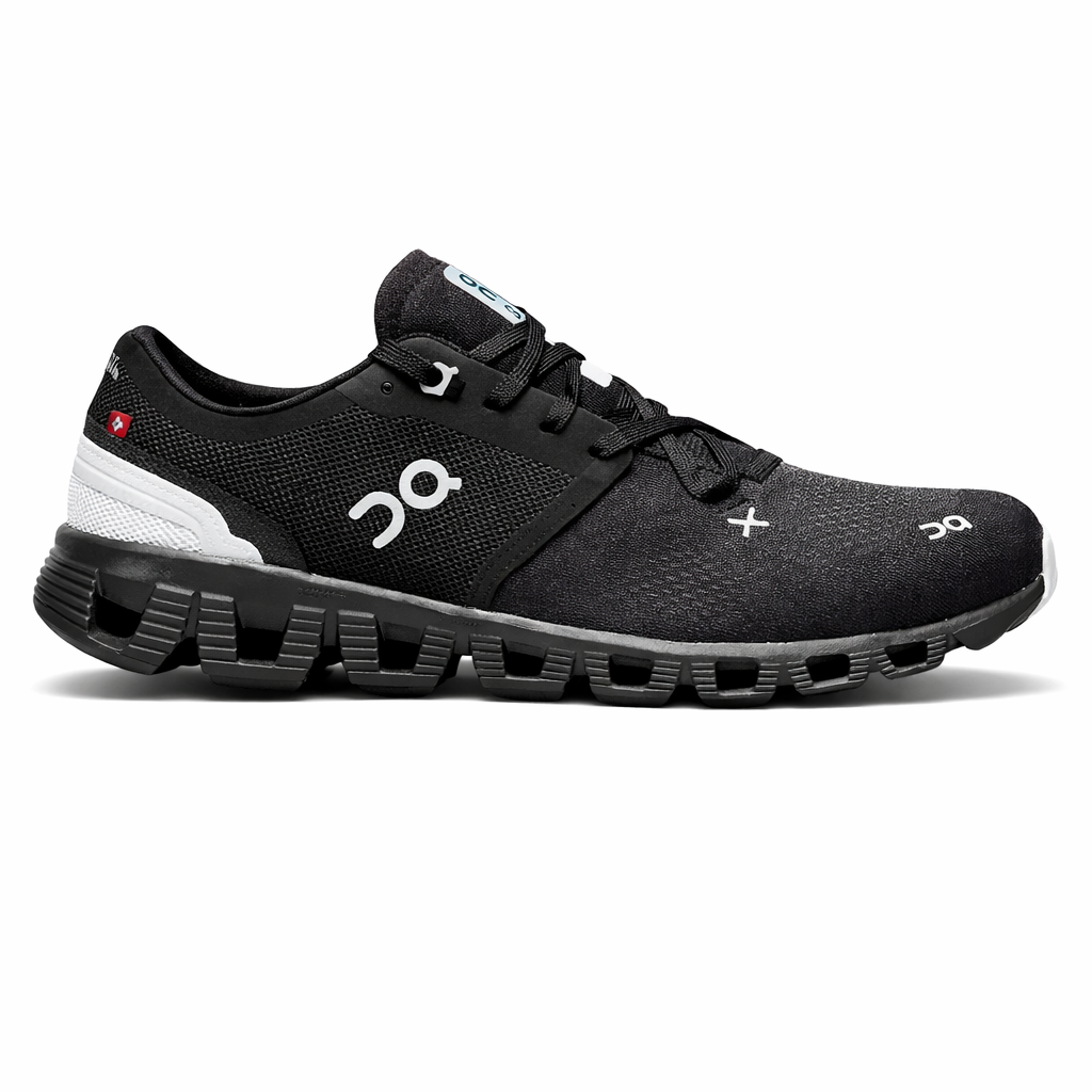 ON Cloud Running X 3 Trainers All Black 563 TOP BATCH UA