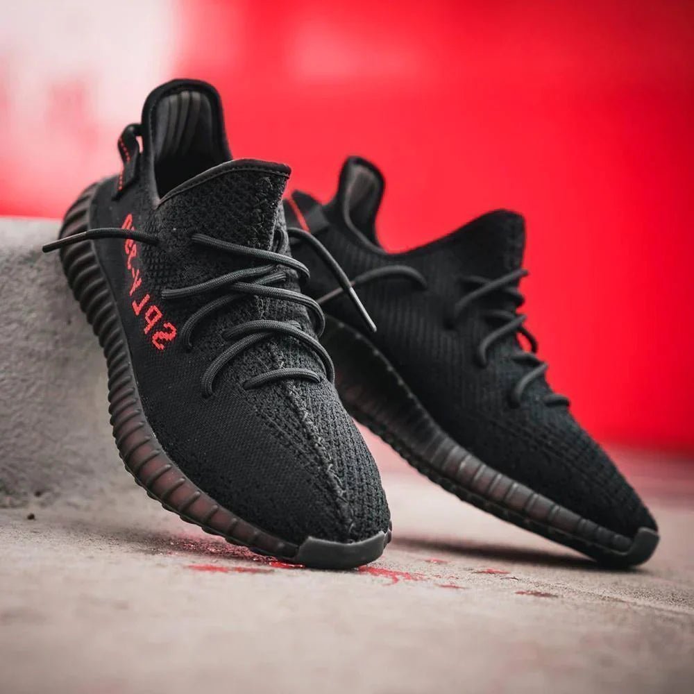 Branded Yezzy Boost 350 v2 Bred - Image 4