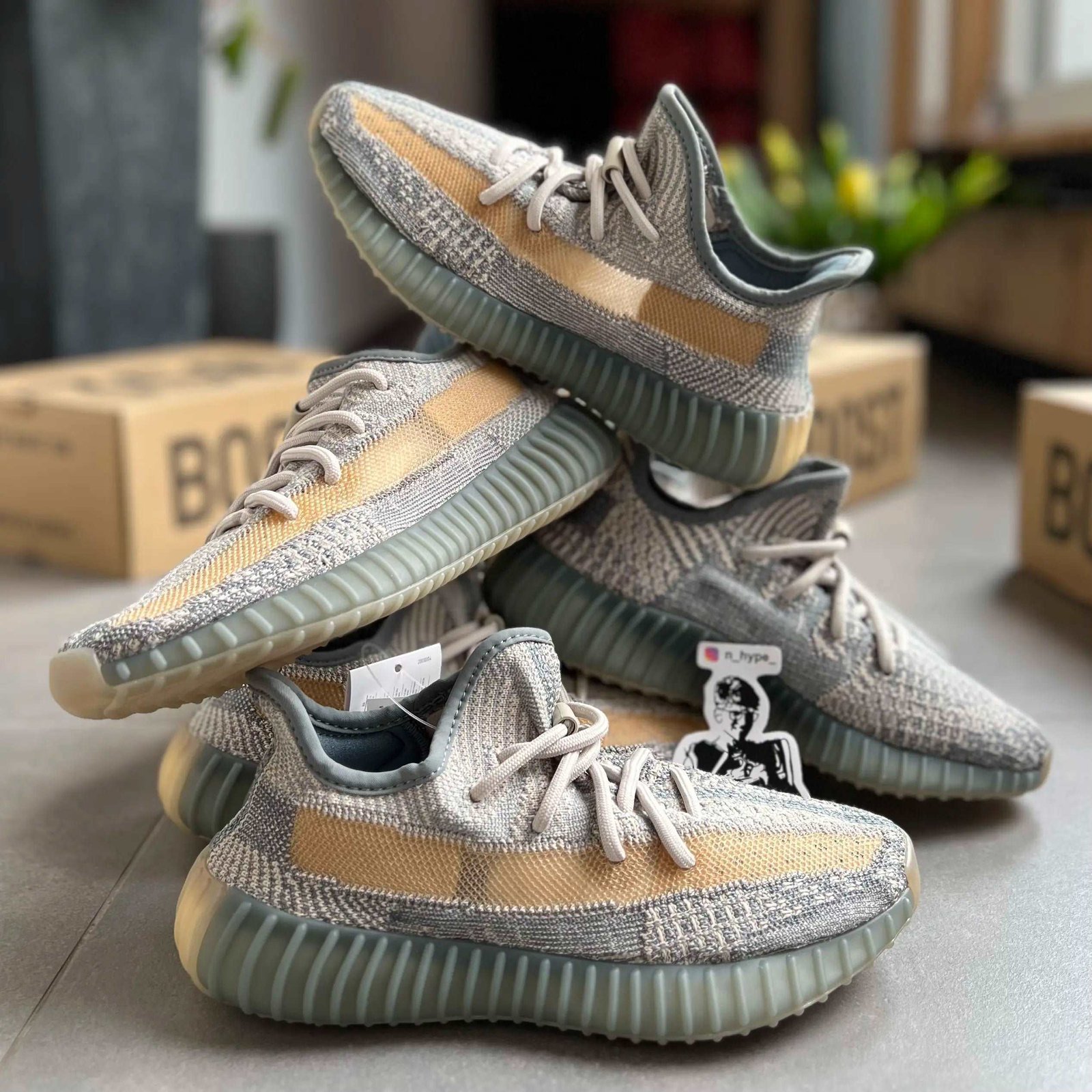 Branded Yezzy Boost 350 V2 Israfil - Image 2