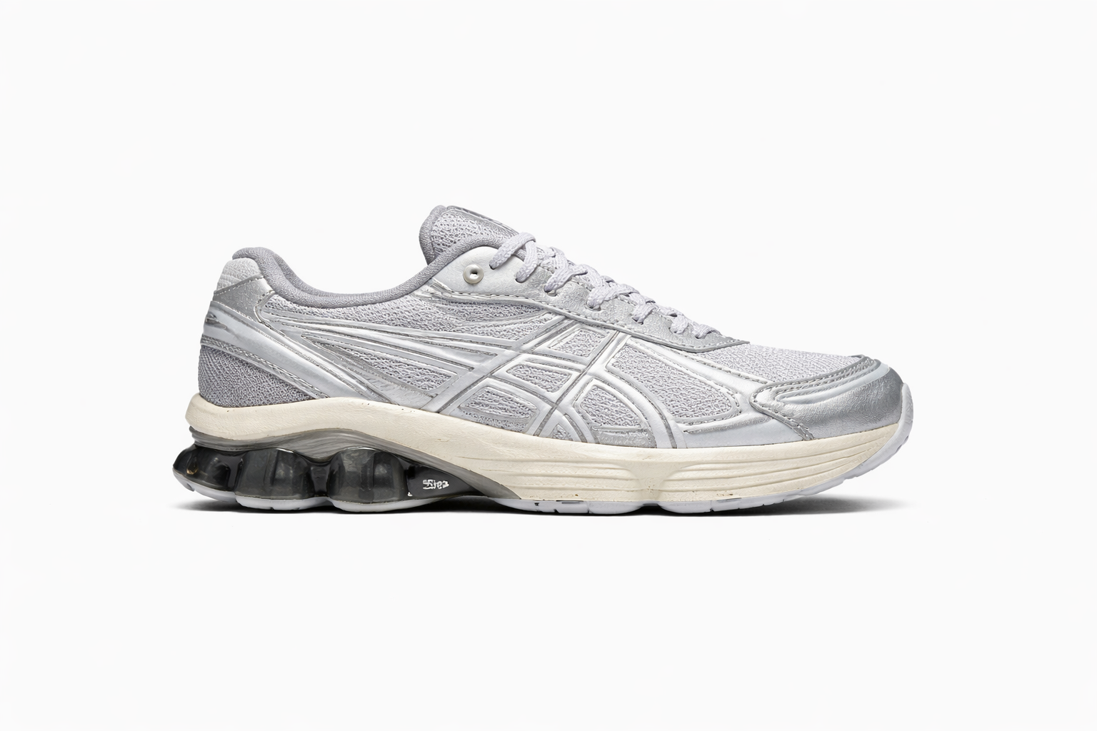 Asicss Gel-Kinetic Fluent White Silver TOP BATCH UA