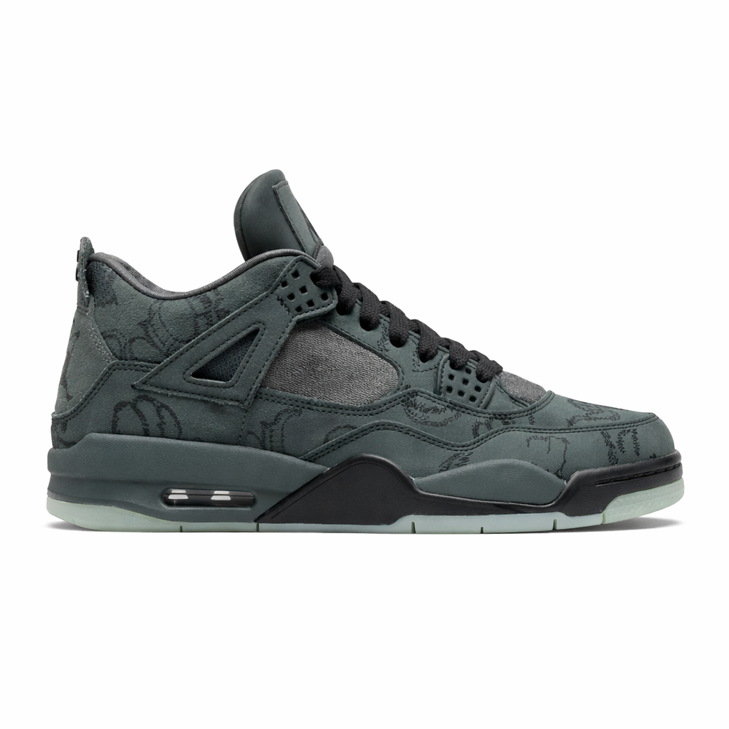 Jordan retro 4 kaws olive  TOP BATCH UA