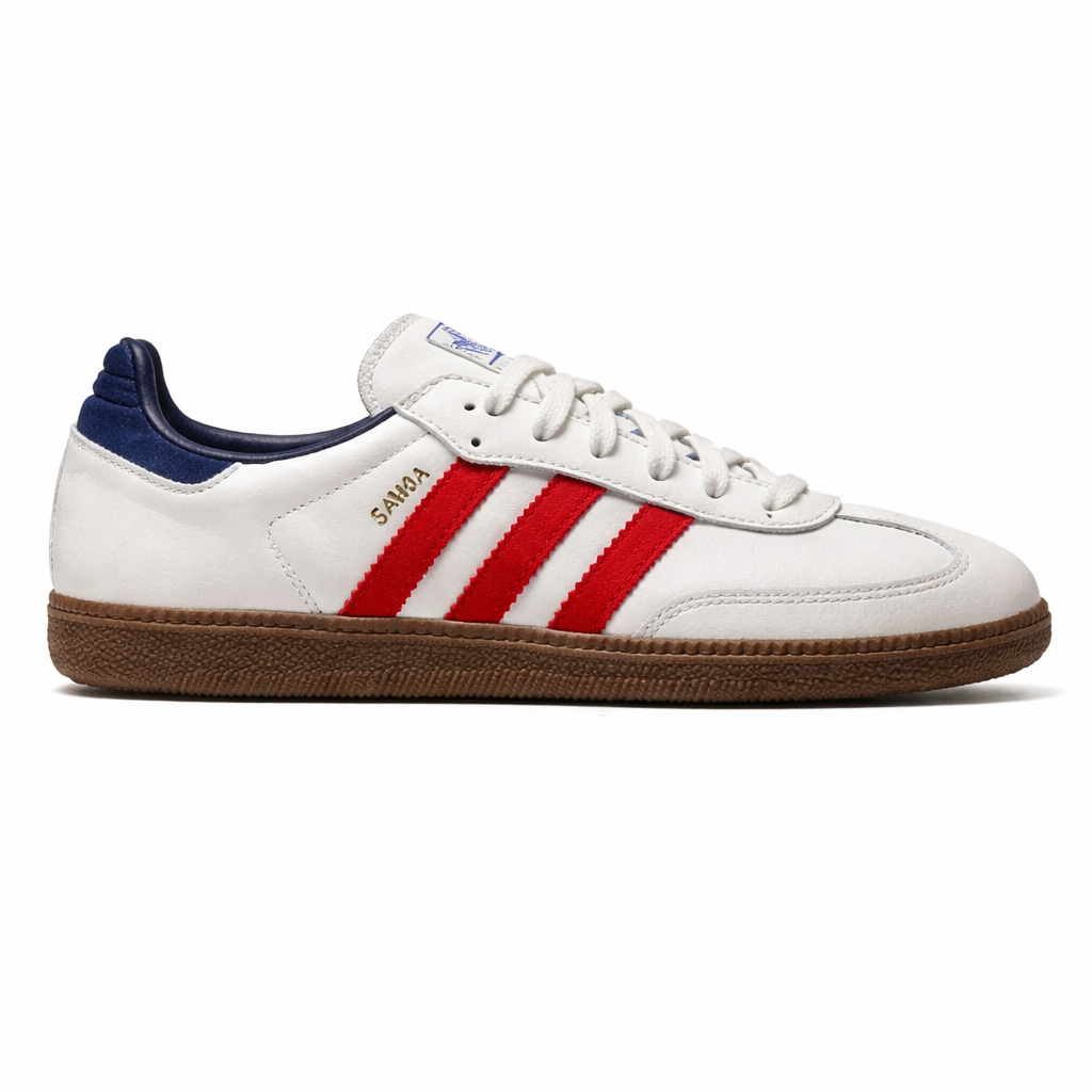 Adidas Samba OG Core White Victory Red  TOP BATCH UA