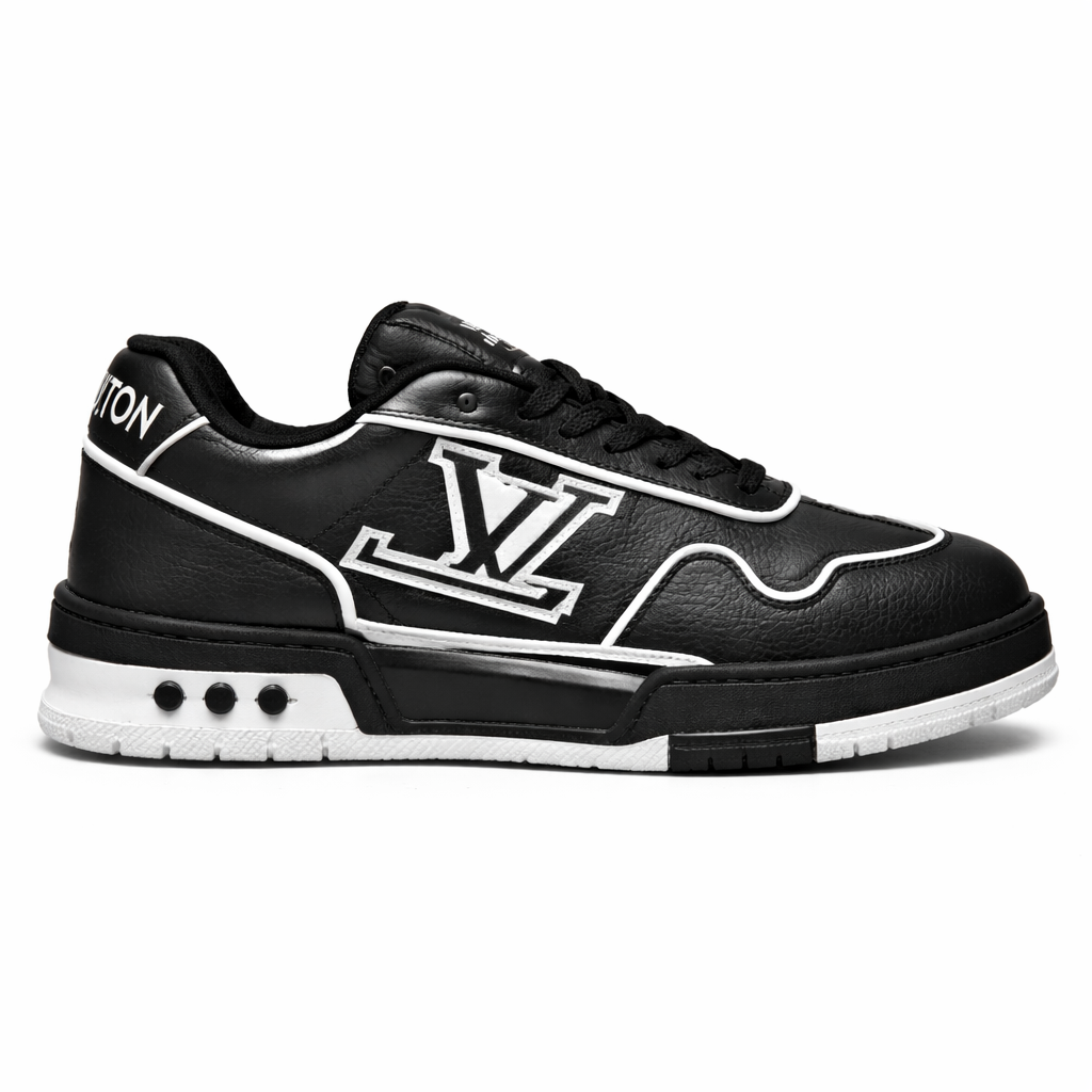 LOUISS VUITTTON TRAINER 2026 WHITE BLACK  TOP BATCH UA